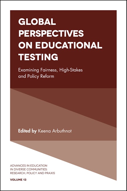 Book cover image for Global Perspectives on Educational Testing ISBN: 9781786354341