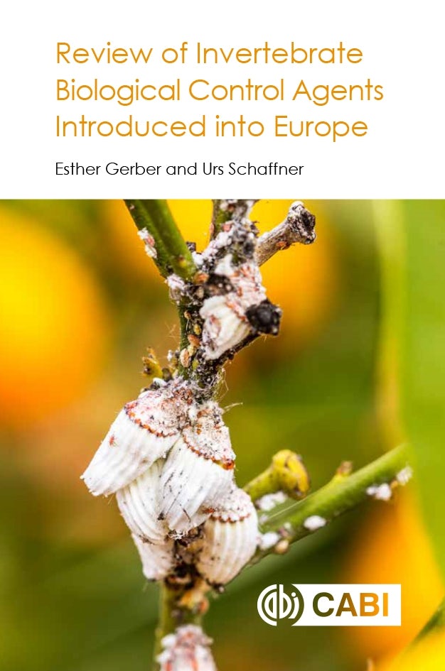 Book cover image for Review of Invertebrate Biological Control Agents Introduced into Europe ISBN: 9781786390790