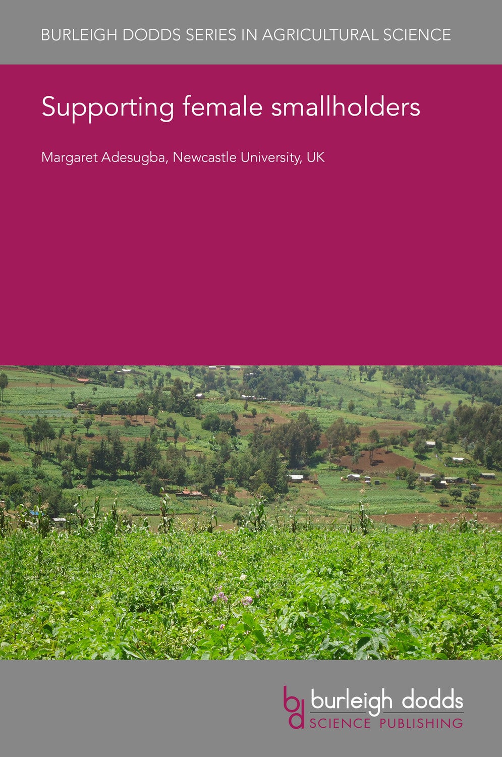 Book cover image for Supporting female smallholders ISBN: 9781786769640
