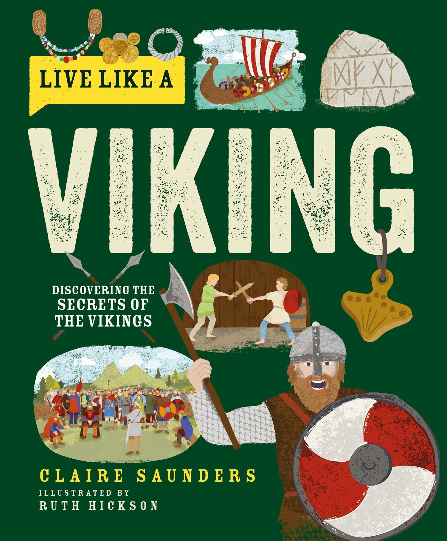 Book cover image for Live Like A Viking ISBN: 9781787081376