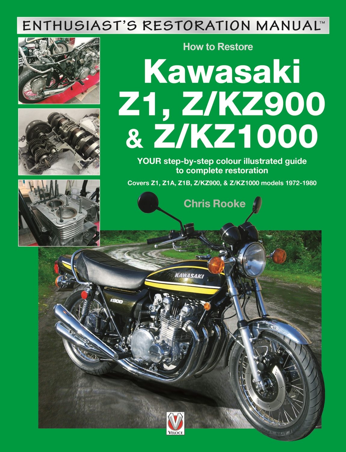 Book cover image for Kawasaki Z1, Z/KZ900 & Z/KZ1000 ISBN: 9781787111585