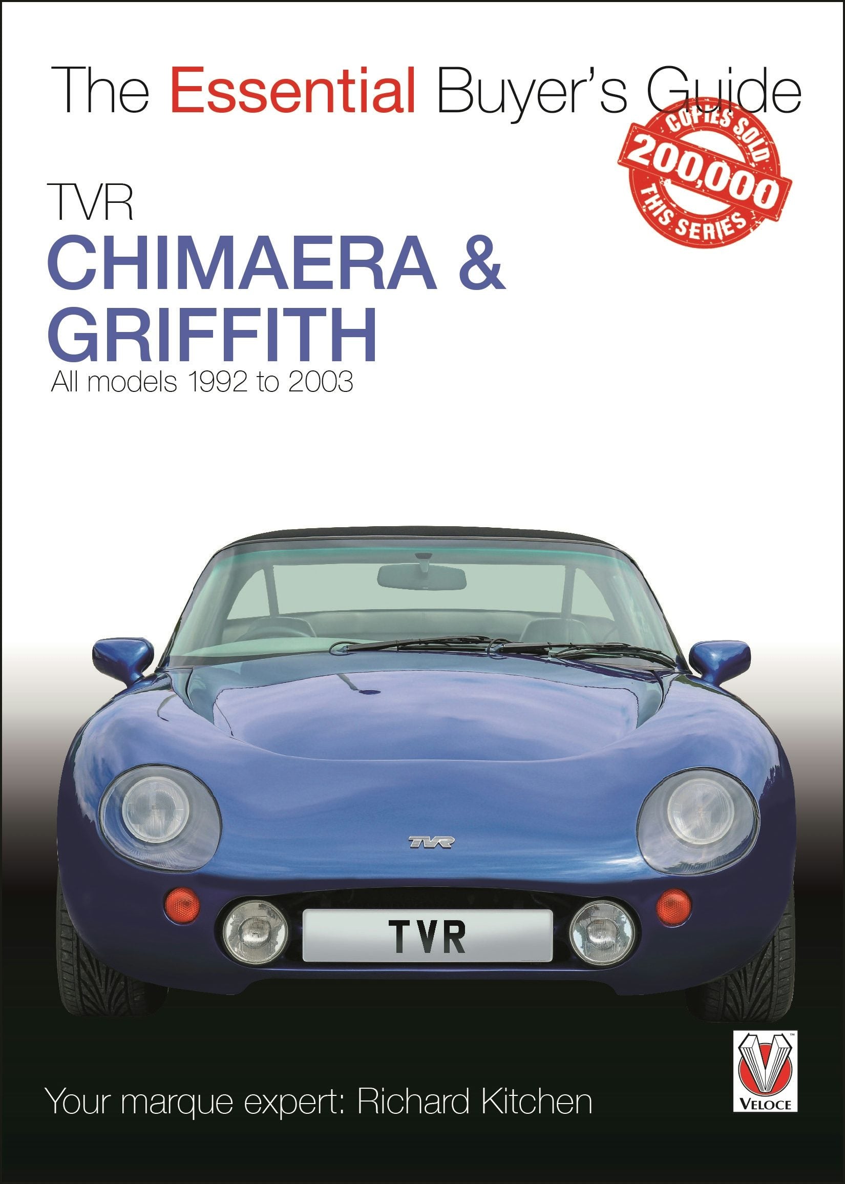 Book cover image for TVR Chimaera and Griffith ISBN: 9781787115187