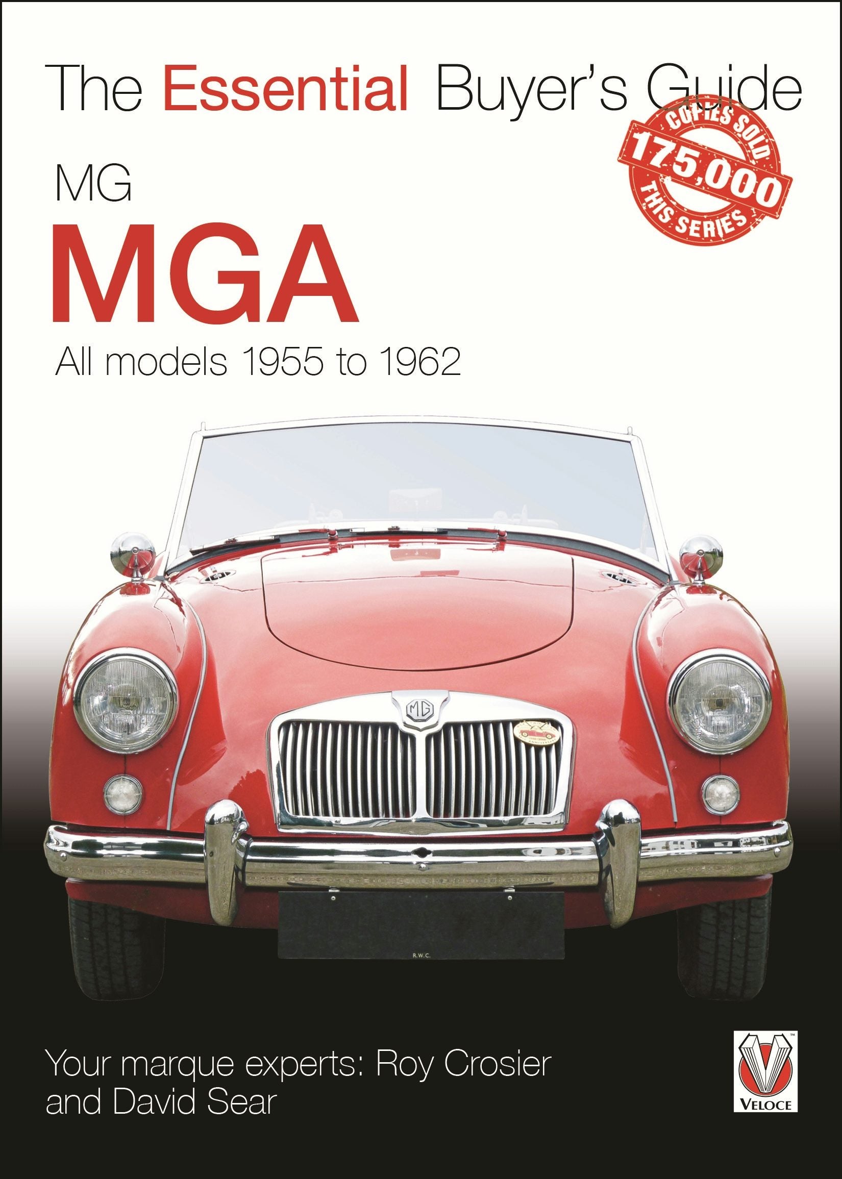 Book cover image for MGA 1955-1962 ISBN: 9781787116030