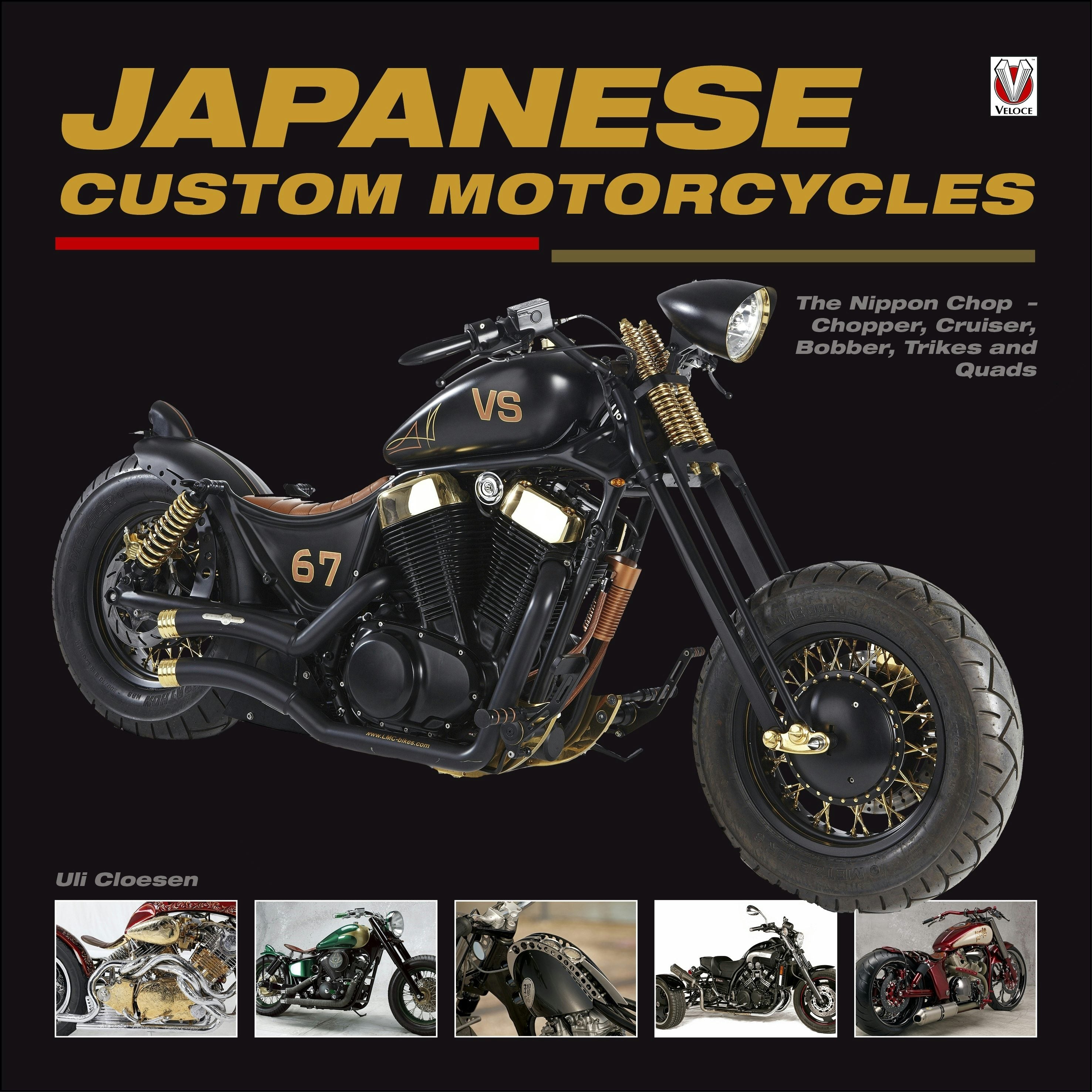 Book cover image for Japanese Custom Motorcycles ISBN: 9781787118584