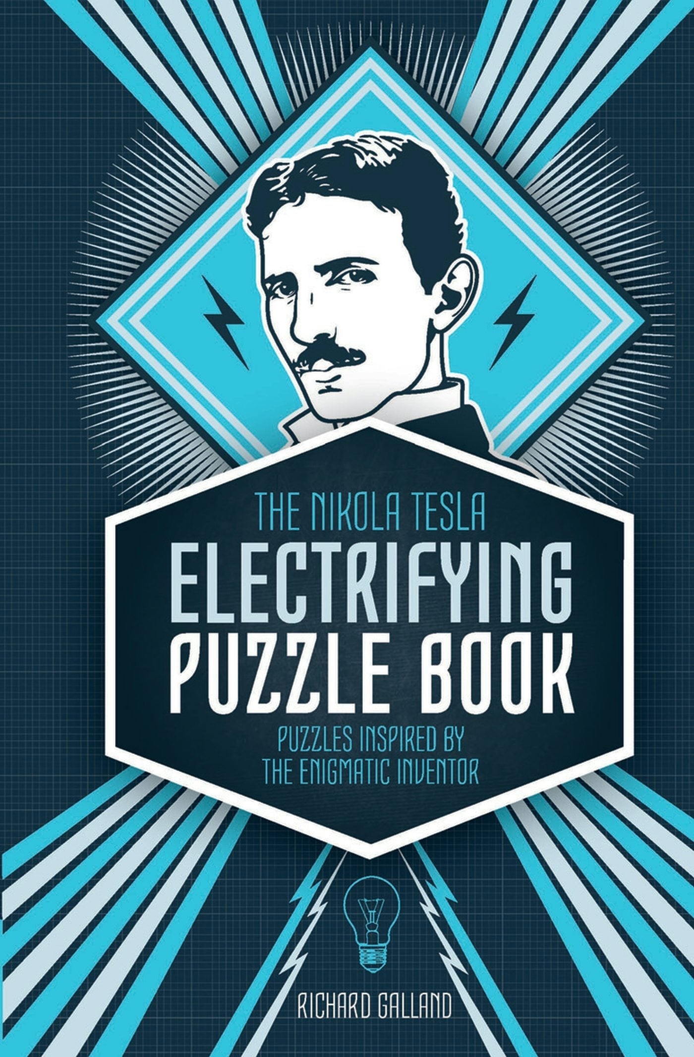 Book cover image for The Nikola Tesla Electrifying Puzzle Book ISBN: 9781787392458