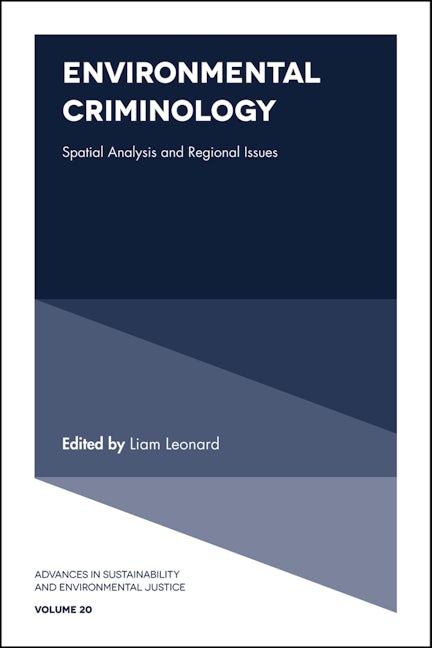 Book cover image for Environmental Criminology ISBN: 9781787433786
