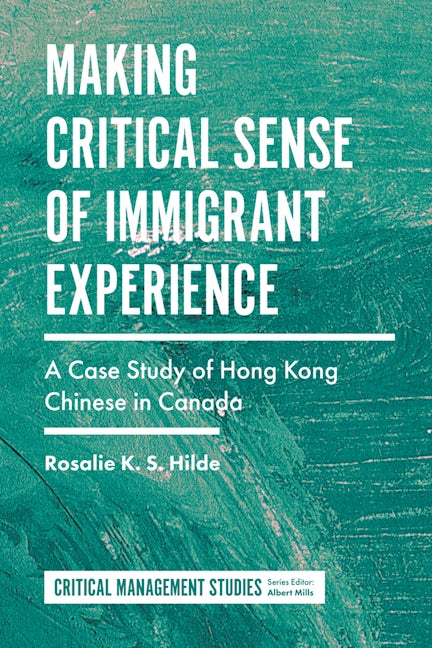 Book cover image for Making Critical Sense of Immigrant Experience ISBN: 9781787436633