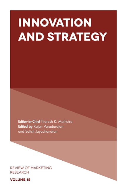 Book cover image for Innovation and Strategy ISBN: 9781787548299