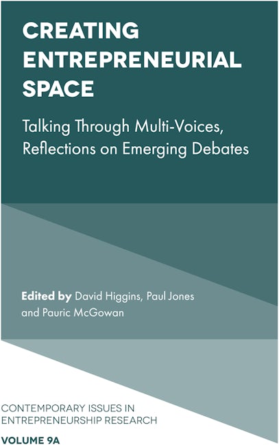 Book cover image for Creating Entrepreneurial Space ISBN: 9781787563728