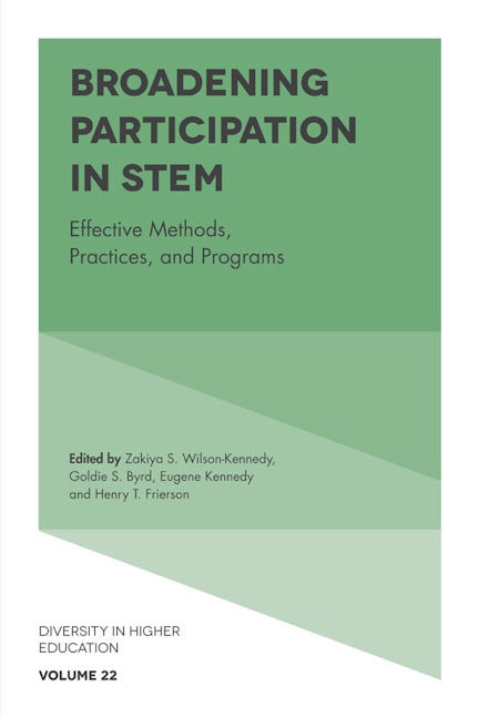 Book cover image for Broadening Participation in STEM ISBN: 9781787569089