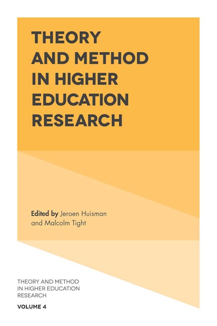 Book cover image for Theory and Method in Higher Education Research ISBN: 9781787692787
