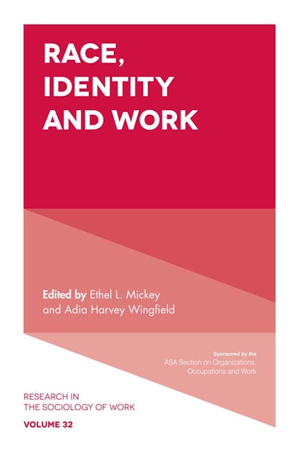 Book cover image for Race, Identity and Work ISBN: 9781787695023