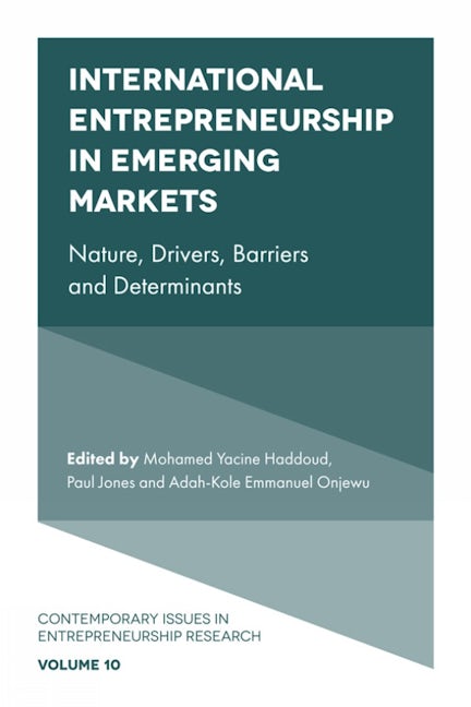 Book cover image for International Entrepreneurship in Emerging Markets ISBN: 9781787695641