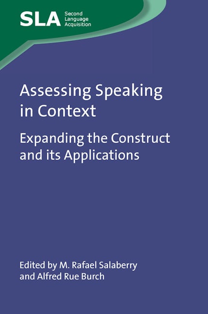 Book cover image for Assessing Speaking in Context ISBN: 9781788923804