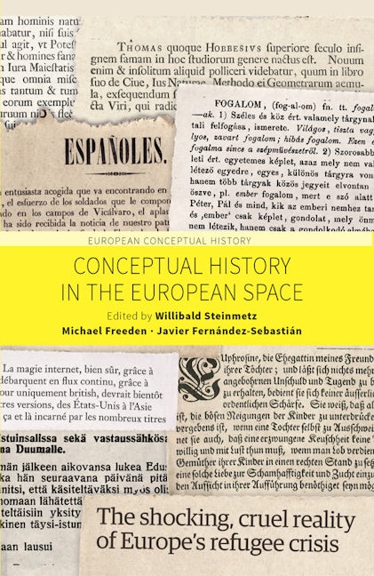 Book cover image for Conceptual History in the European Space ISBN: 9781789204940