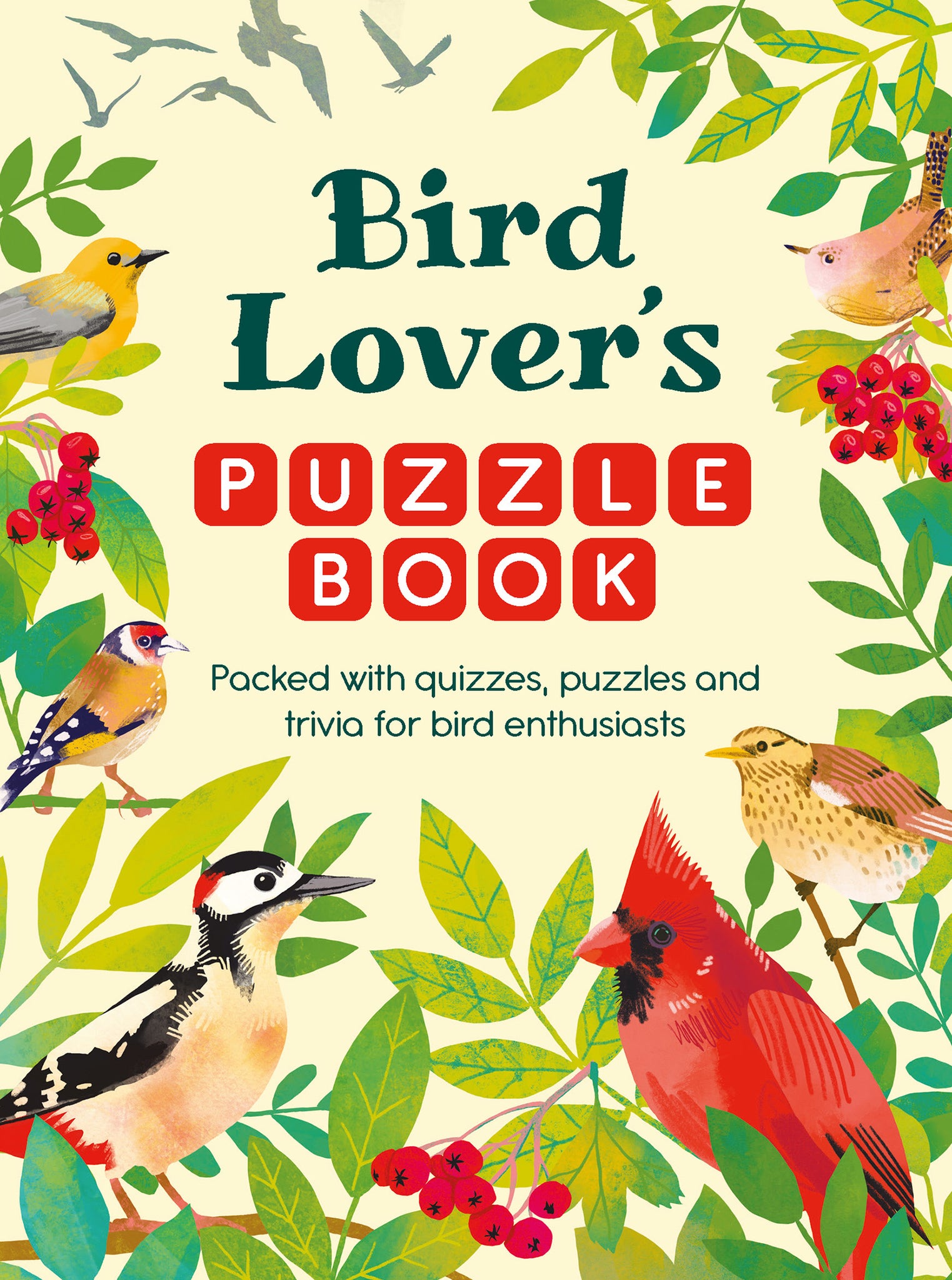 Cover image for Bird Lover's Puzzle Book ISBN 9781789298840