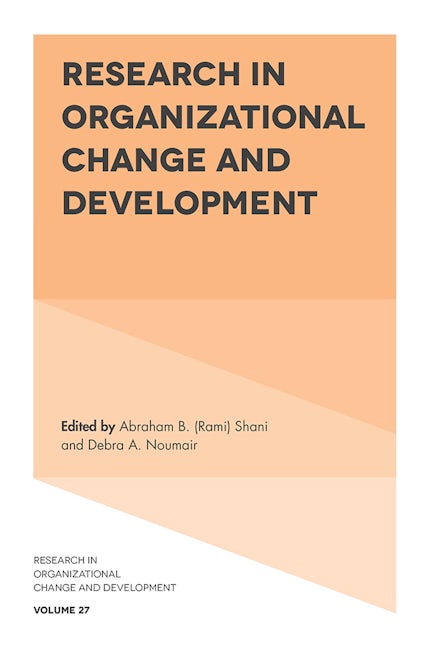 Book cover image for Research in Organizational Change and Development ISBN: 9781789735543