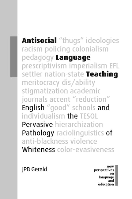 Cover image for Antisocial Language Teaching ISBN 9781800413269