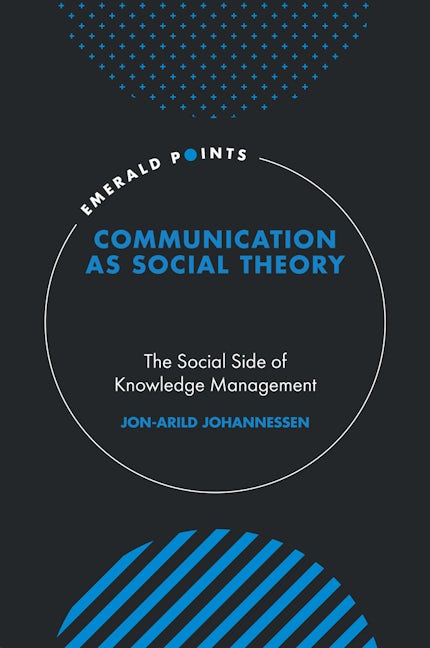 Book cover image for Communication as Social Theory ISBN: 9781800439856