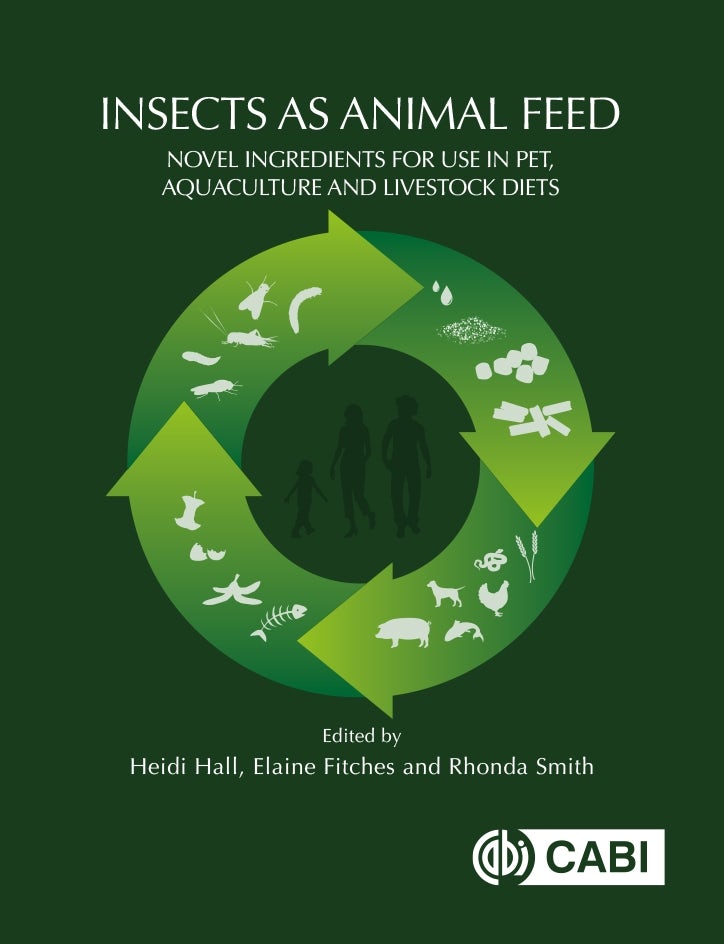 Book cover image for Insects as Animal Feed ISBN: 9781800620476
