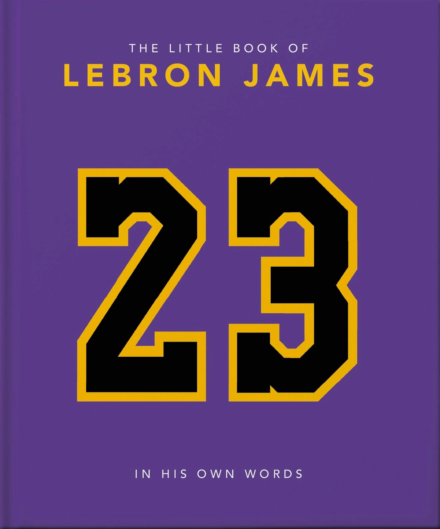Book cover image for The Little Book of LeBron James ISBN: 9781800696310