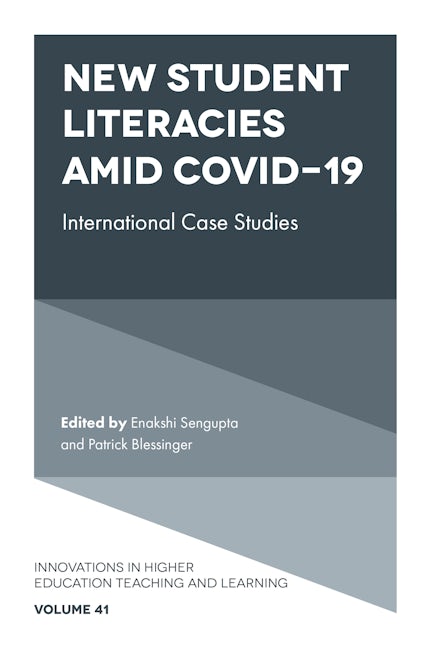 Book cover image for New Student Literacies amid COVID-19 ISBN: 9781800714670
