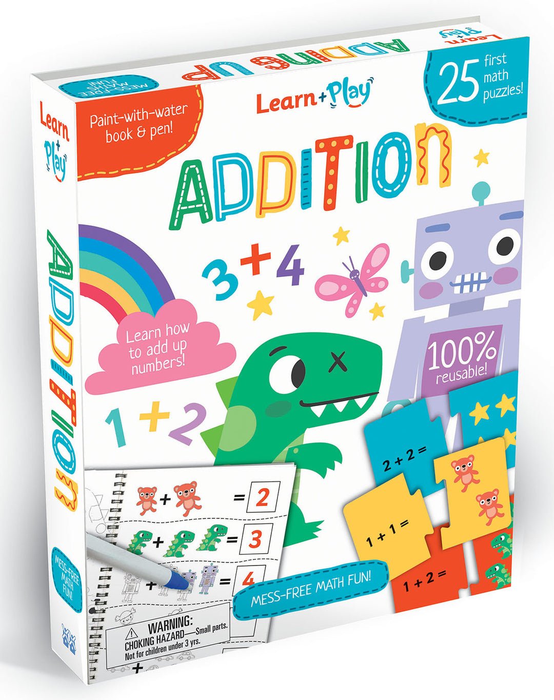 Cover image for Learn and Play Addition ISBN 9781801057943