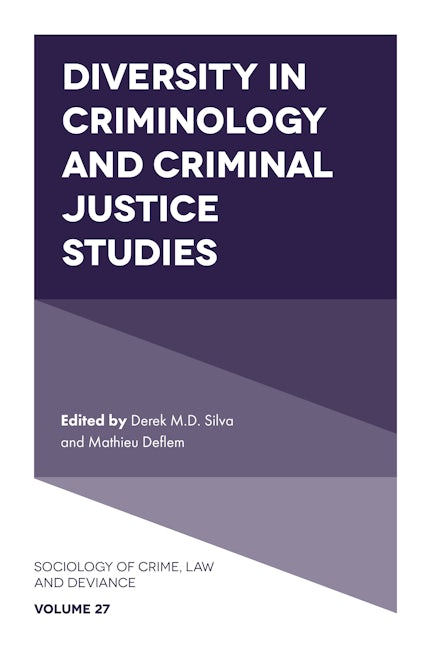Book cover image for Diversity in Criminology and Criminal Justice Studies ISBN: 9781801170024
