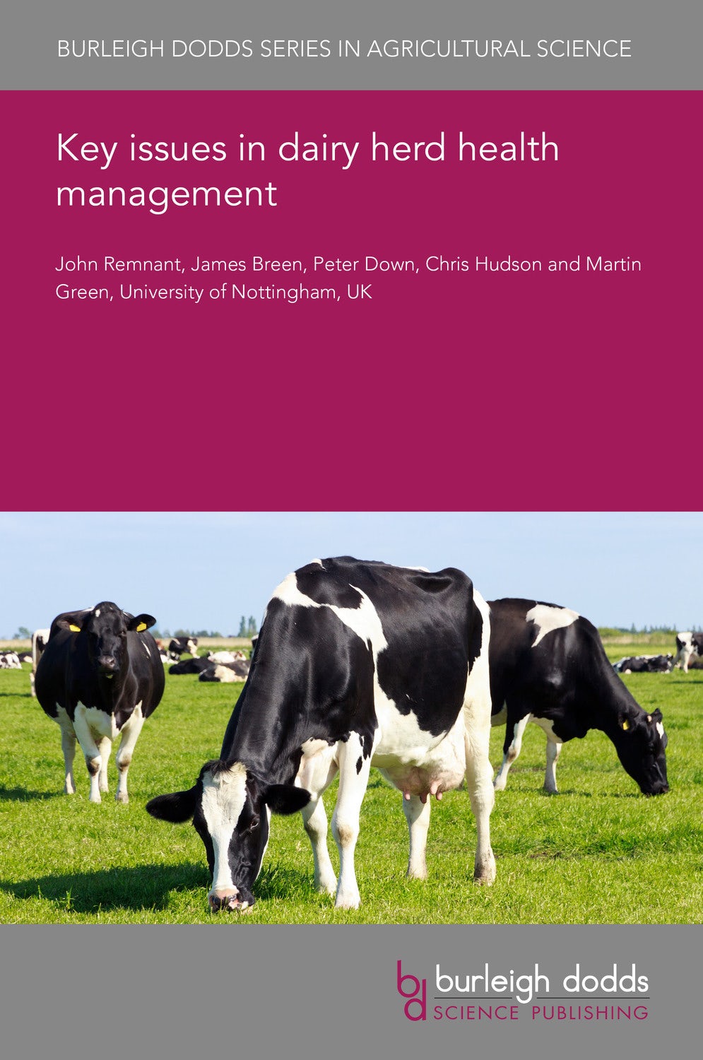 Book cover image for Key issues in dairy herd health management ISBN: 9781801462266
