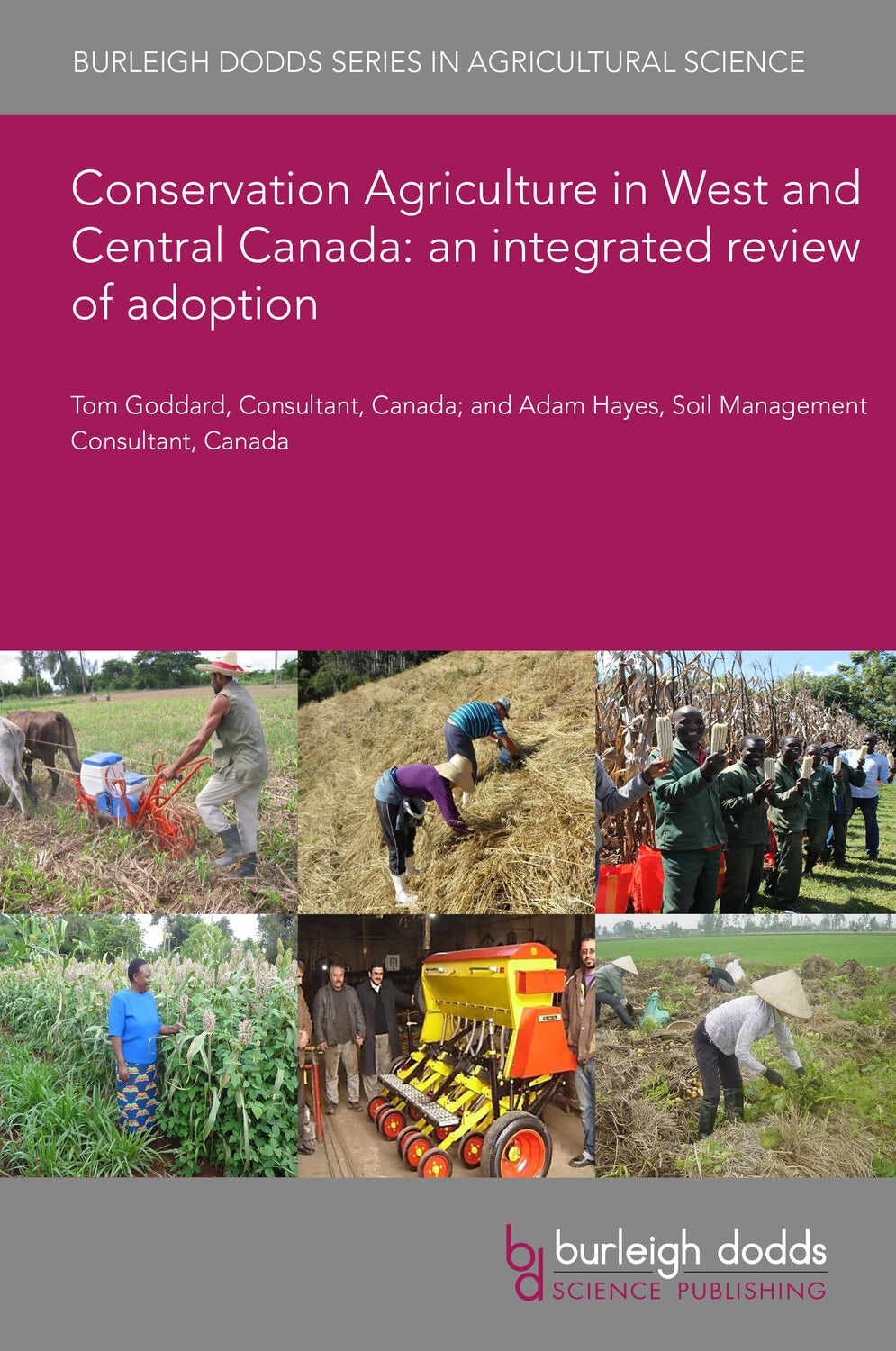Book cover image for Conservation Agriculture in West and Central Canada: an integrated review of adoption ISBN: 9781801463867