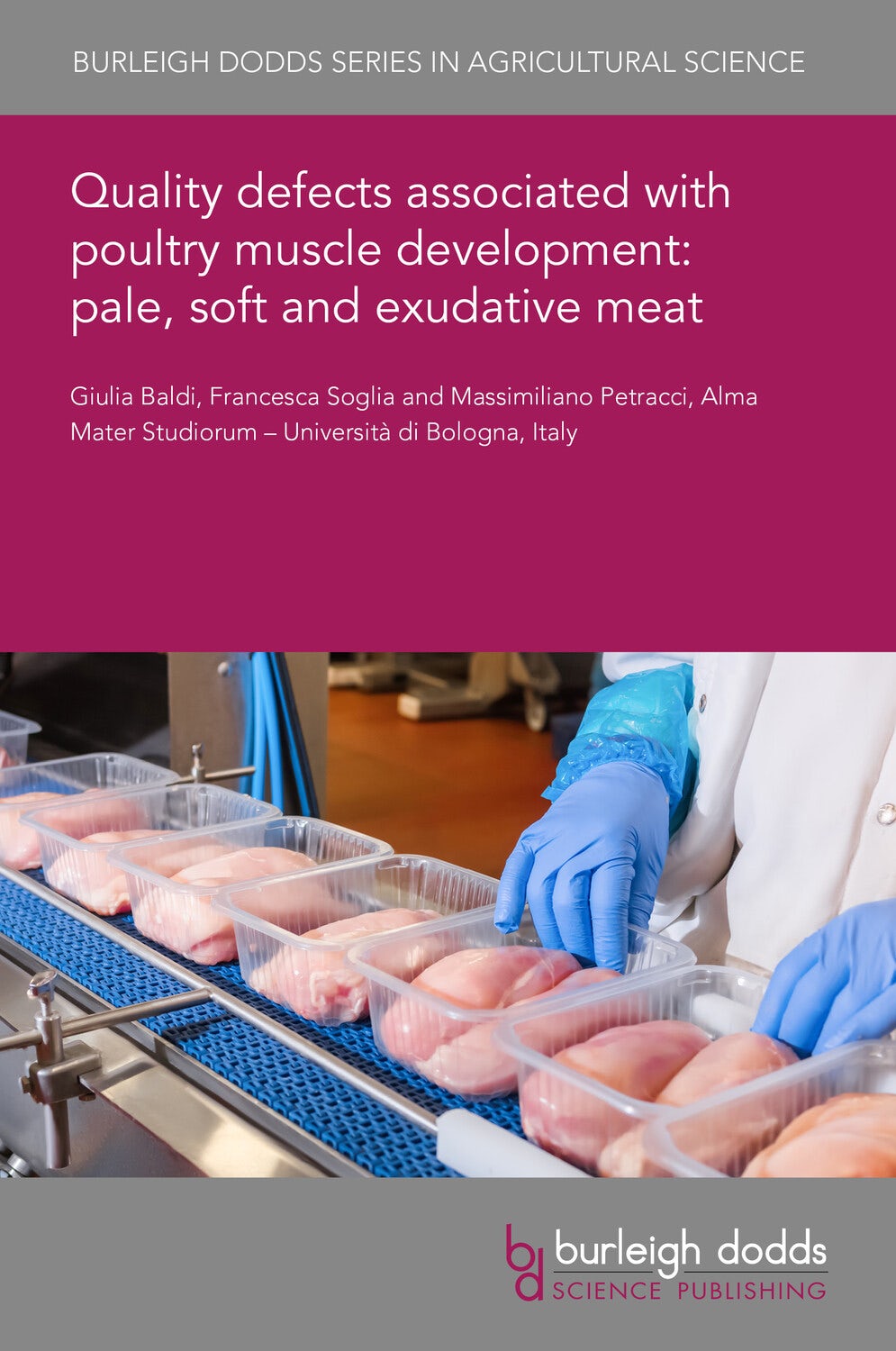 Book cover image for Quality defects associated with poultry muscle development: pale, soft and exudative meat ISBN: 9781801467421