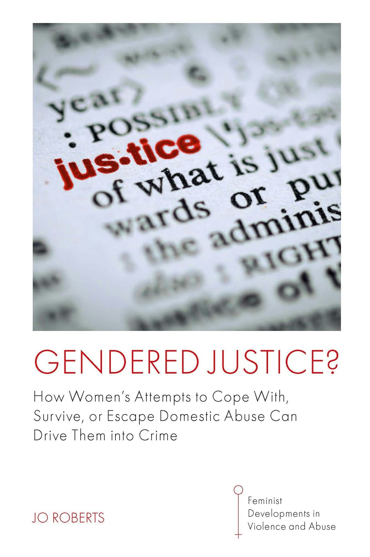 Book cover image for Gendered Justice? ISBN: 9781802620726