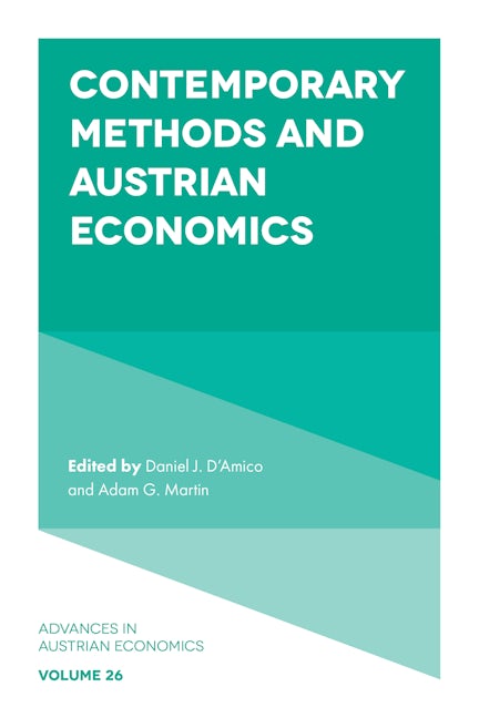 Book cover image for Contemporary Methods and Austrian Economics ISBN: 9781802622881