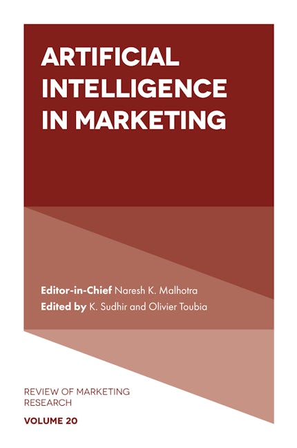 Book cover image for Artificial Intelligence in Marketing ISBN: 9781802628760