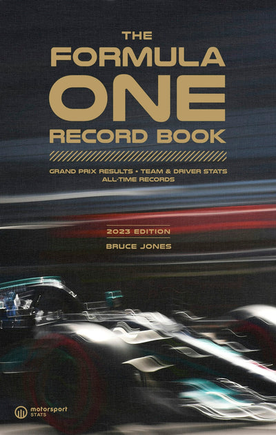 Cover image for The Formula One Record Book (2023), isbn: 9781802790894