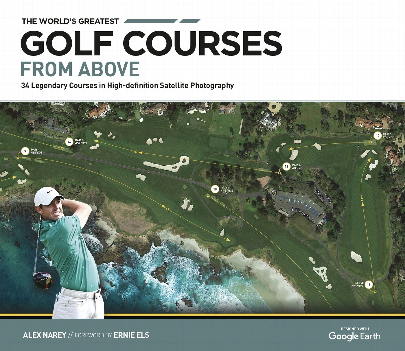 Book cover image for The World's Greatest Golf Courses From Above ISBN: 9781802795127