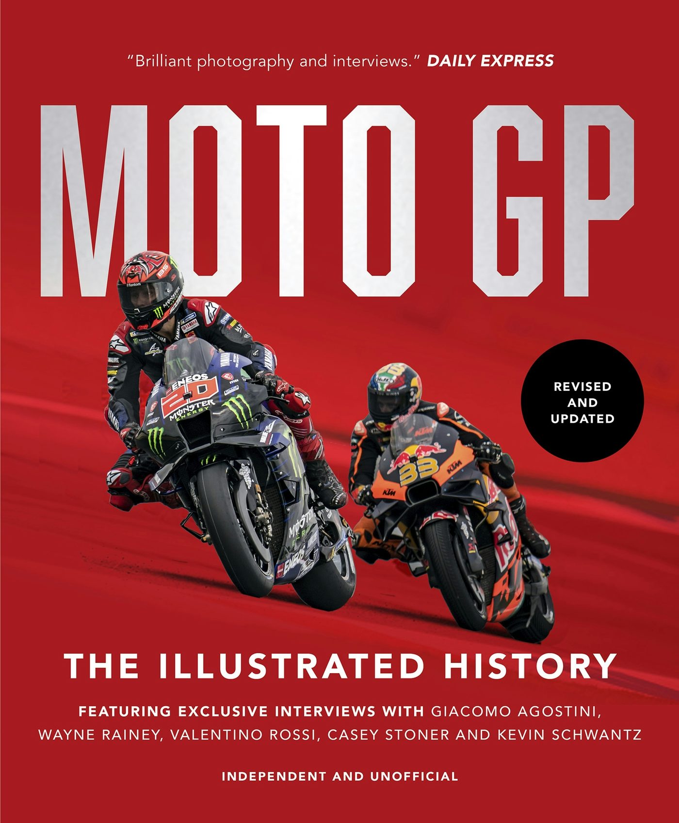 Book cover image for MotoGP: The Illustrated History 2023 ISBN: 9781802795578