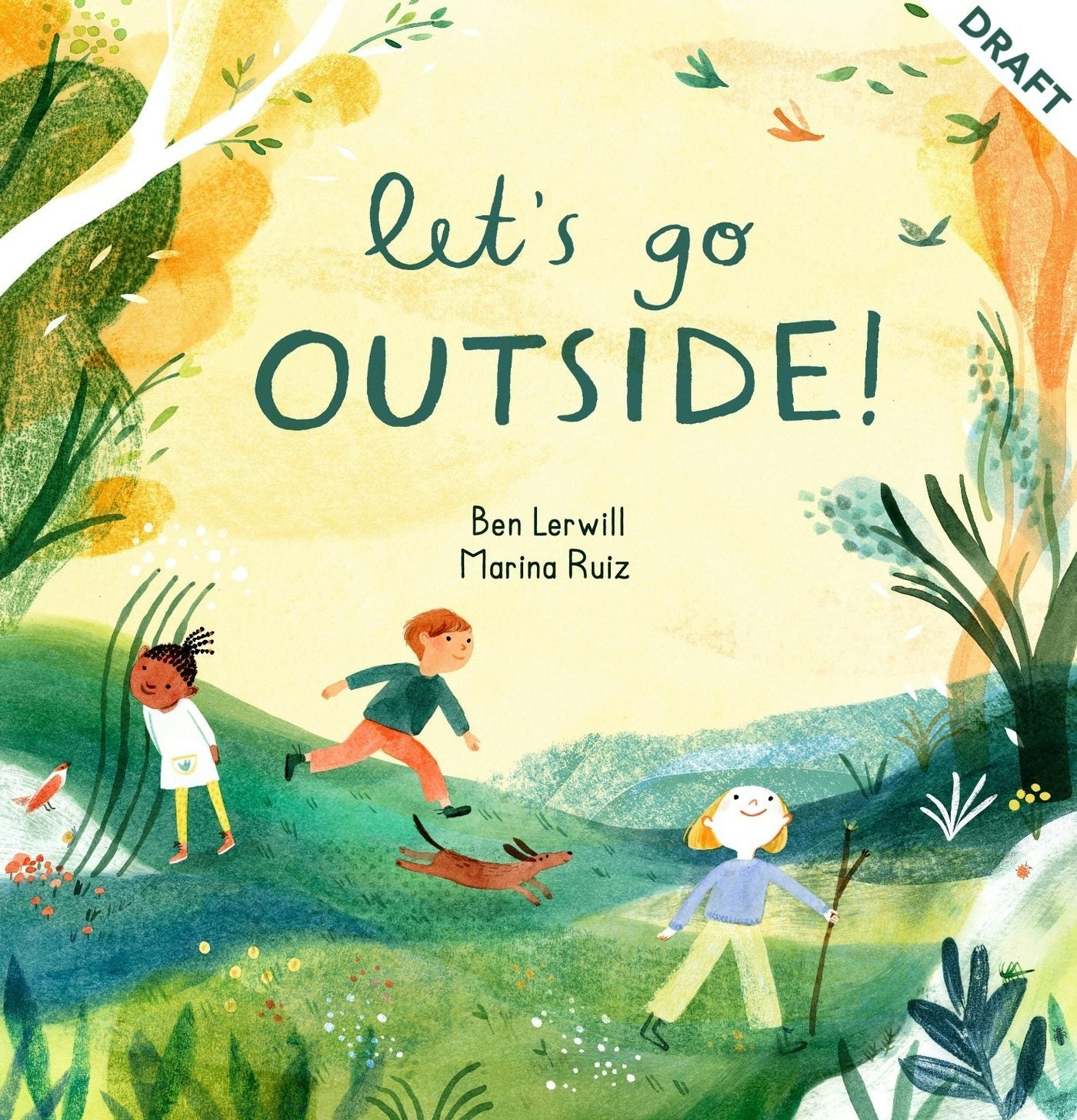 Book cover image for Let's Go Outside! ISBN: 9781803380193