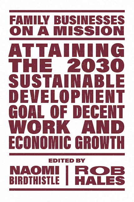 Book cover image for Attaining the 2030 Sustainable Development Goal of Decent Work and Economic Growth ISBN: 9781803824901