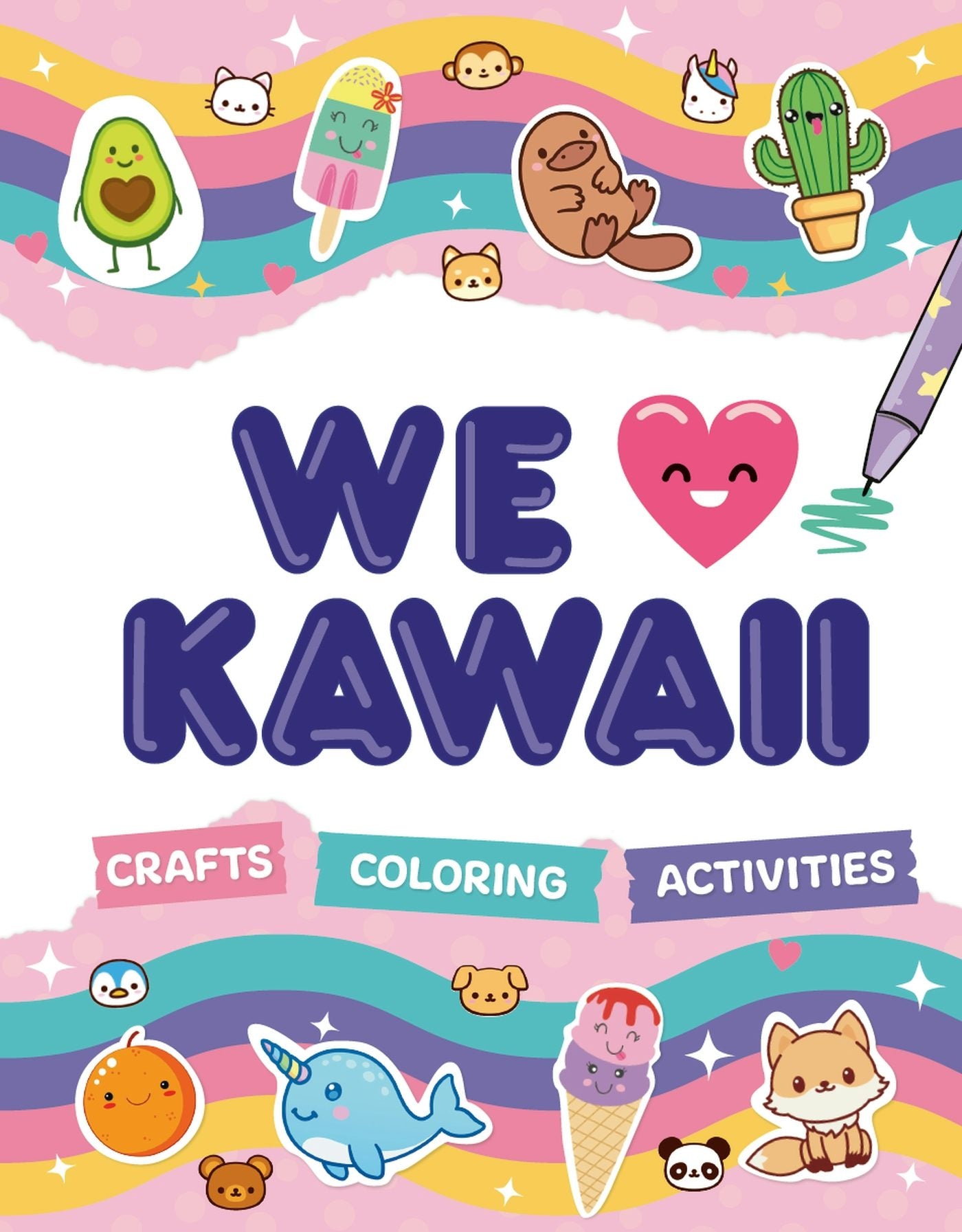 Book cover image for We Love Kawaii ISBN: 9781804536759