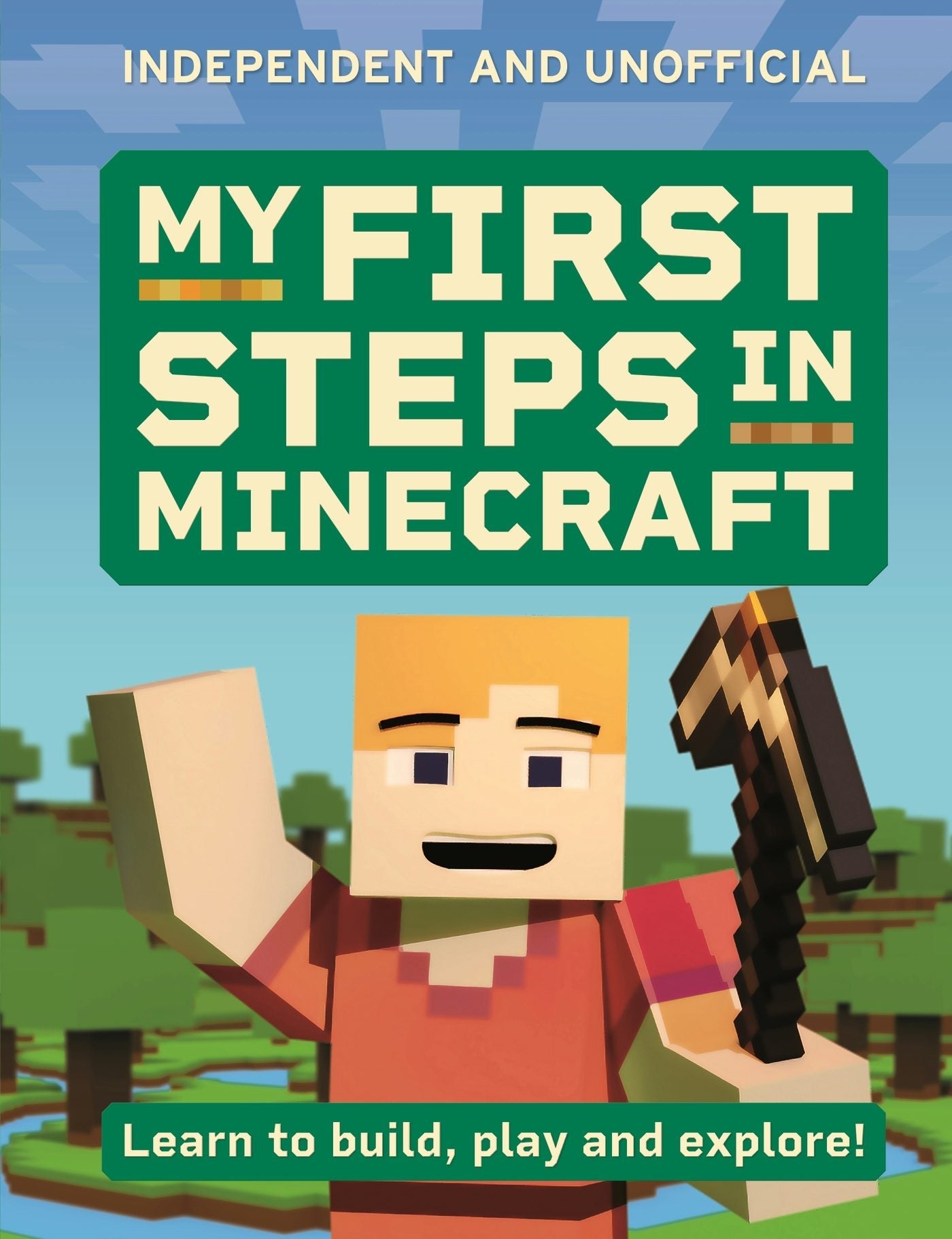 Book cover image for My First Steps in Minecraft ISBN: 9781804537114