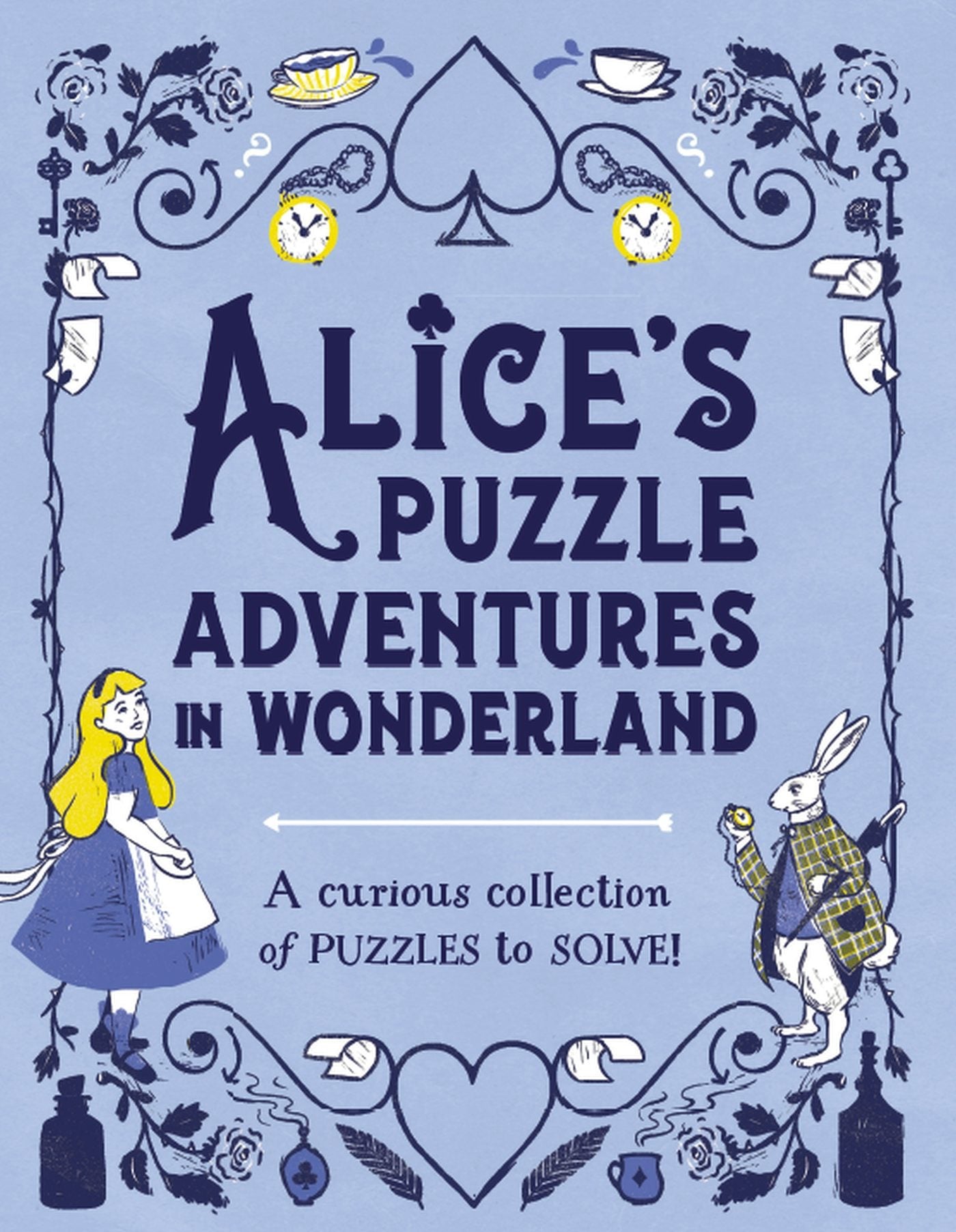 Book cover image for Alice's Puzzle Adventures in Wonderland ISBN: 9781804537749