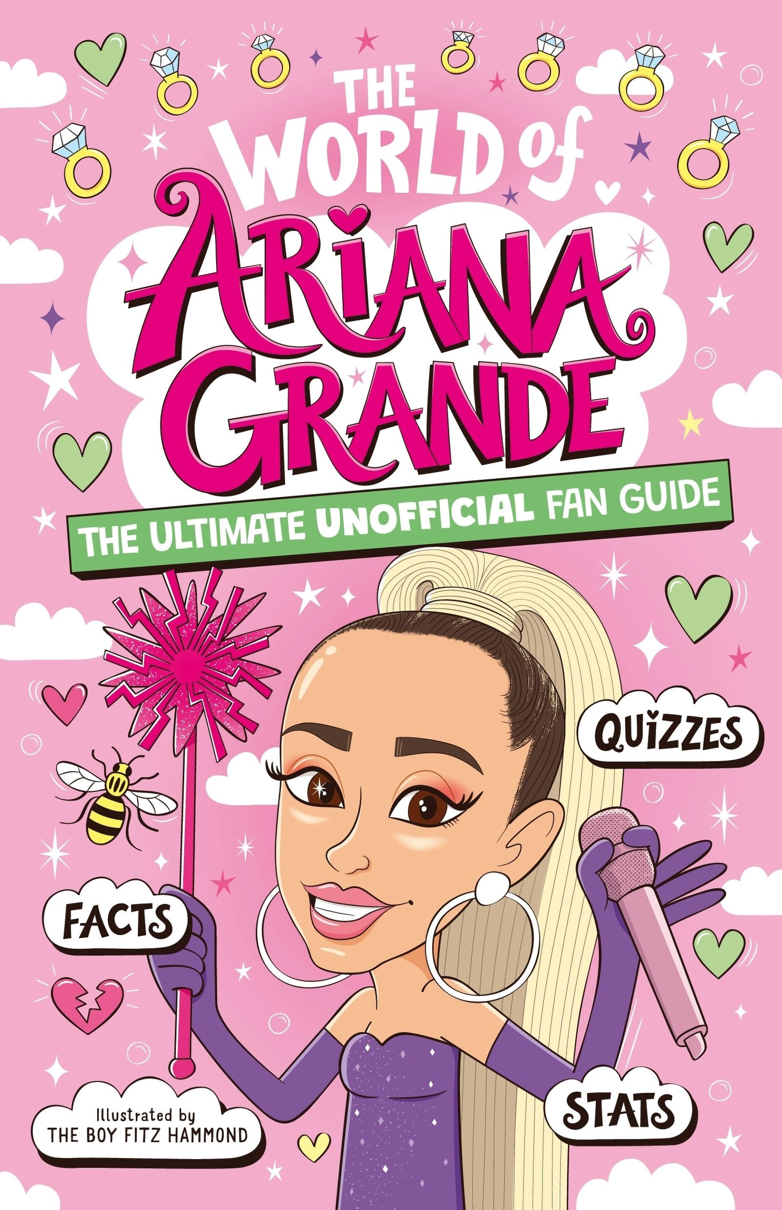 Book cover image for The World of Ariana Grande ISBN: 9781804538500