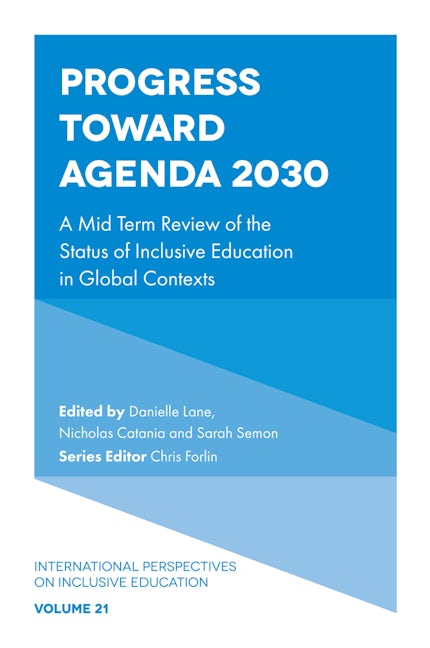 Book cover image for Progress Toward Agenda 2030 ISBN: 9781804555095