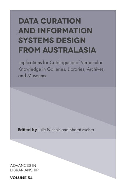 Book cover image for Data Curation and Information Systems Design from Australasia ISBN: 9781804556153