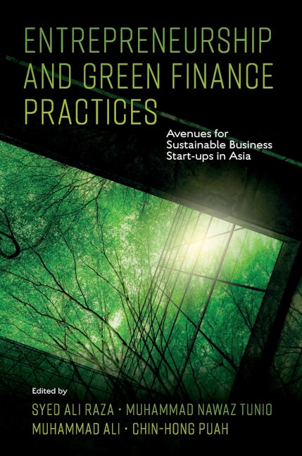 Book cover image for Entrepreneurship and Green Finance Practices ISBN: 9781804556795