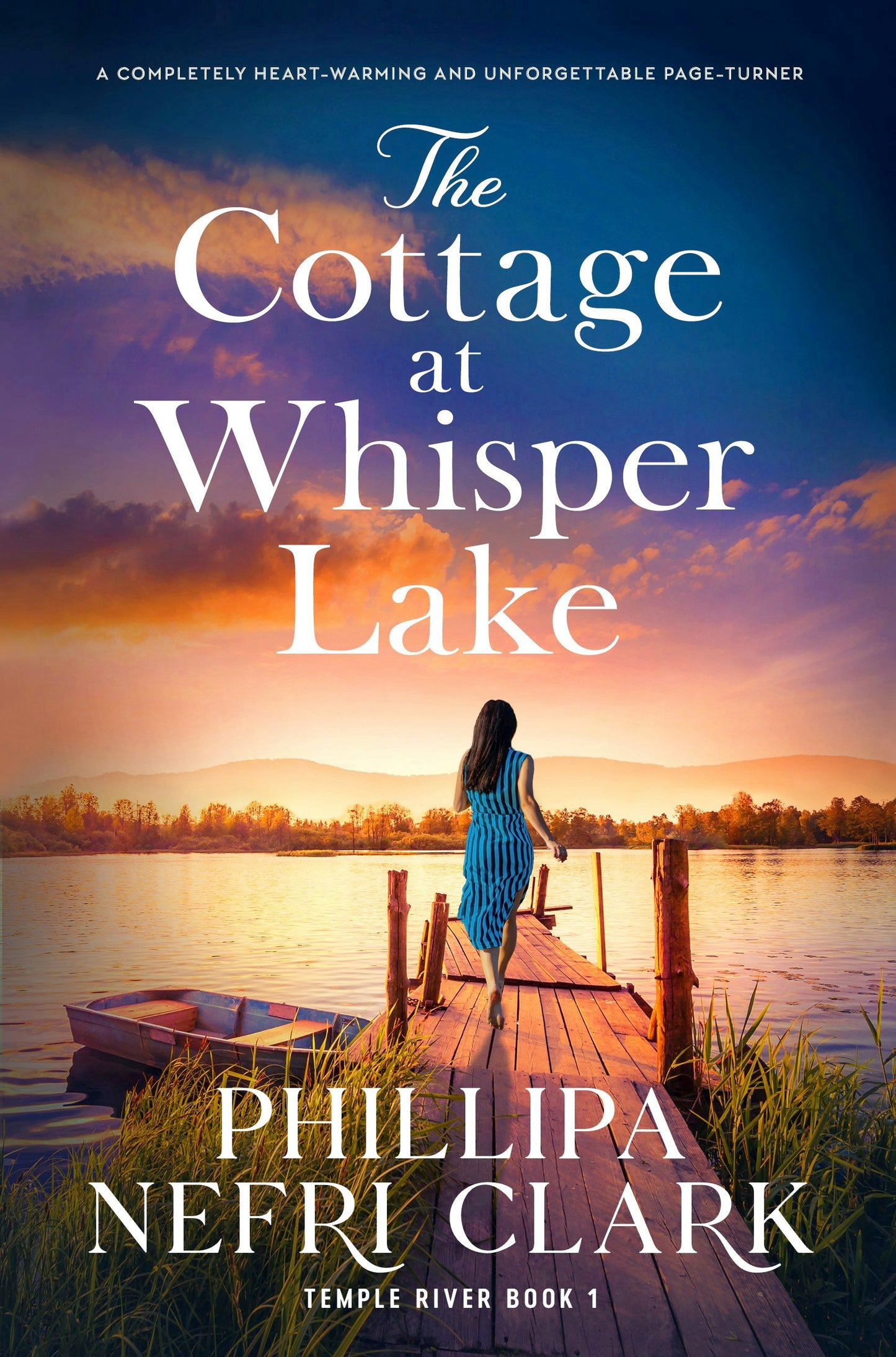 Book cover image for The Cottage at Whisper Lake ISBN: 9781805080879