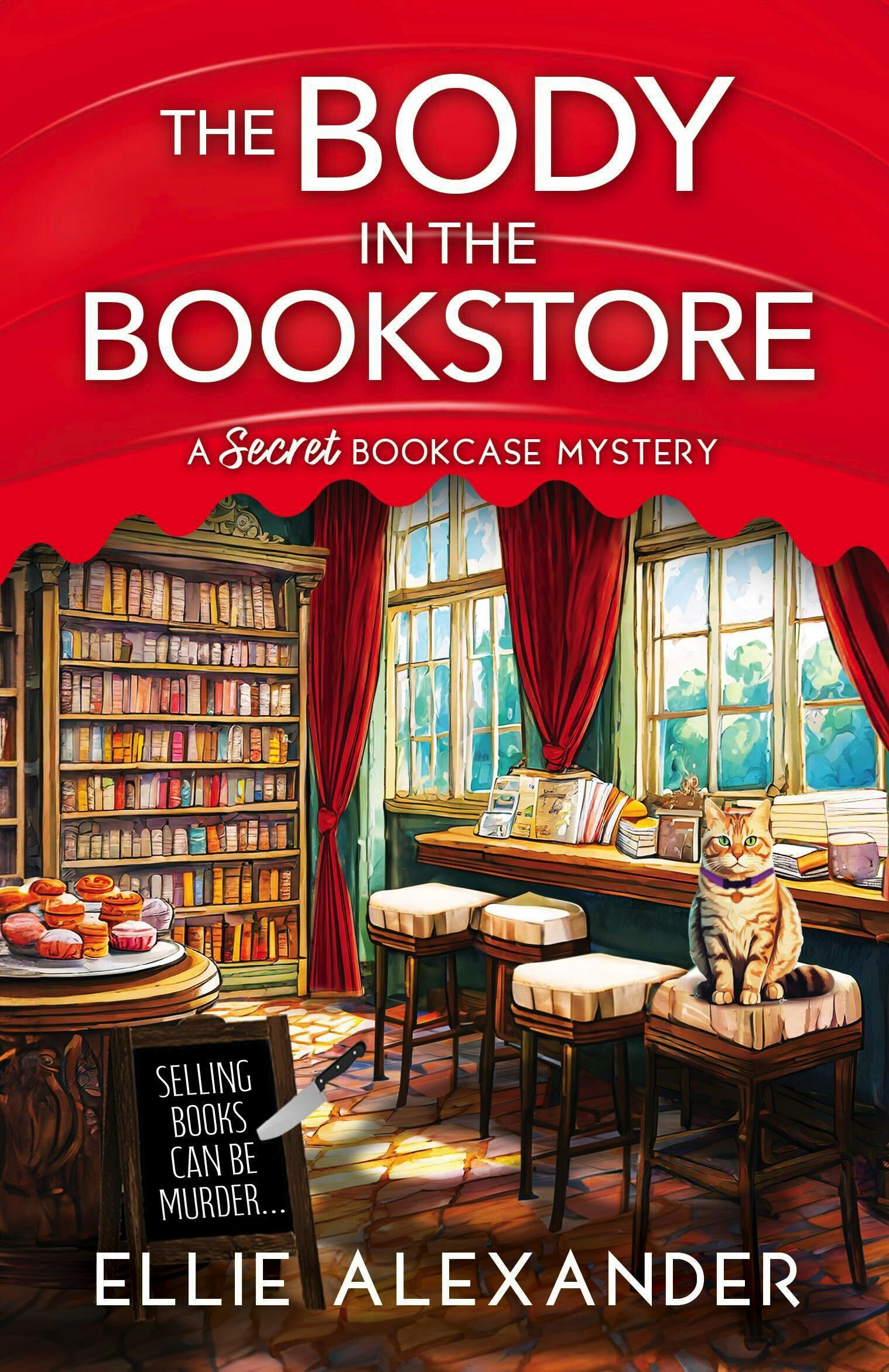 Book cover image for The Body in the Bookstore ISBN: 9781805084099