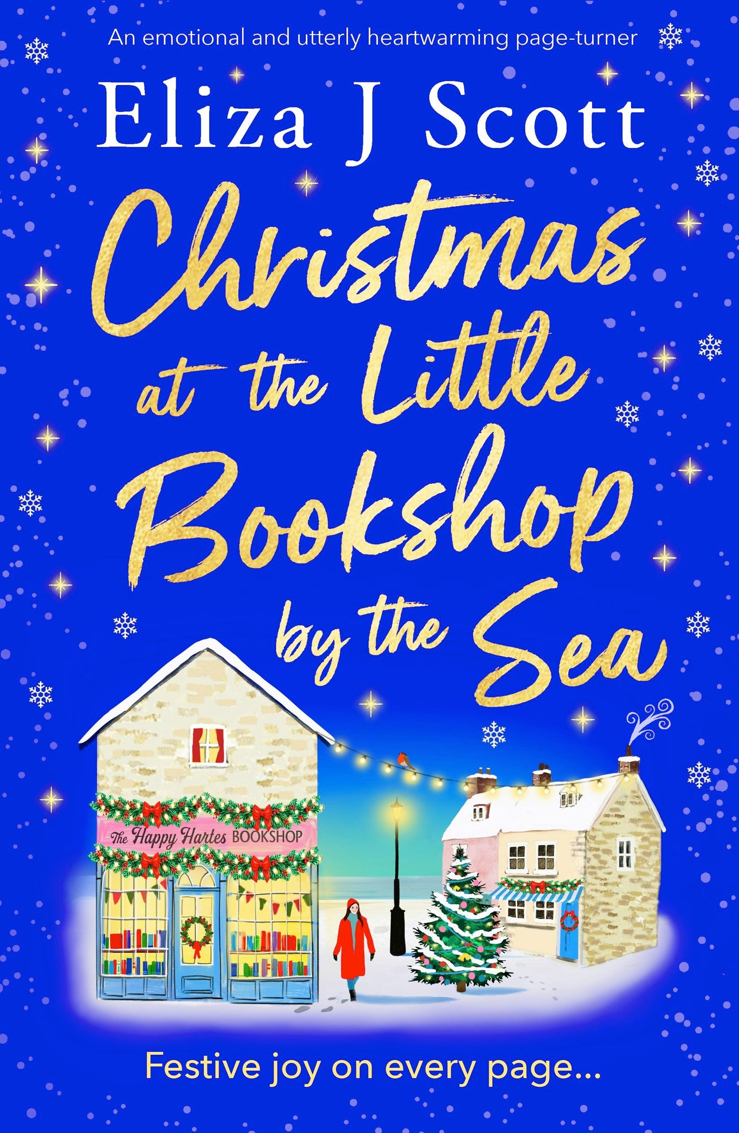 Book cover image for Christmas at the Little Bookshop by the Sea ISBN: 9781805087397
