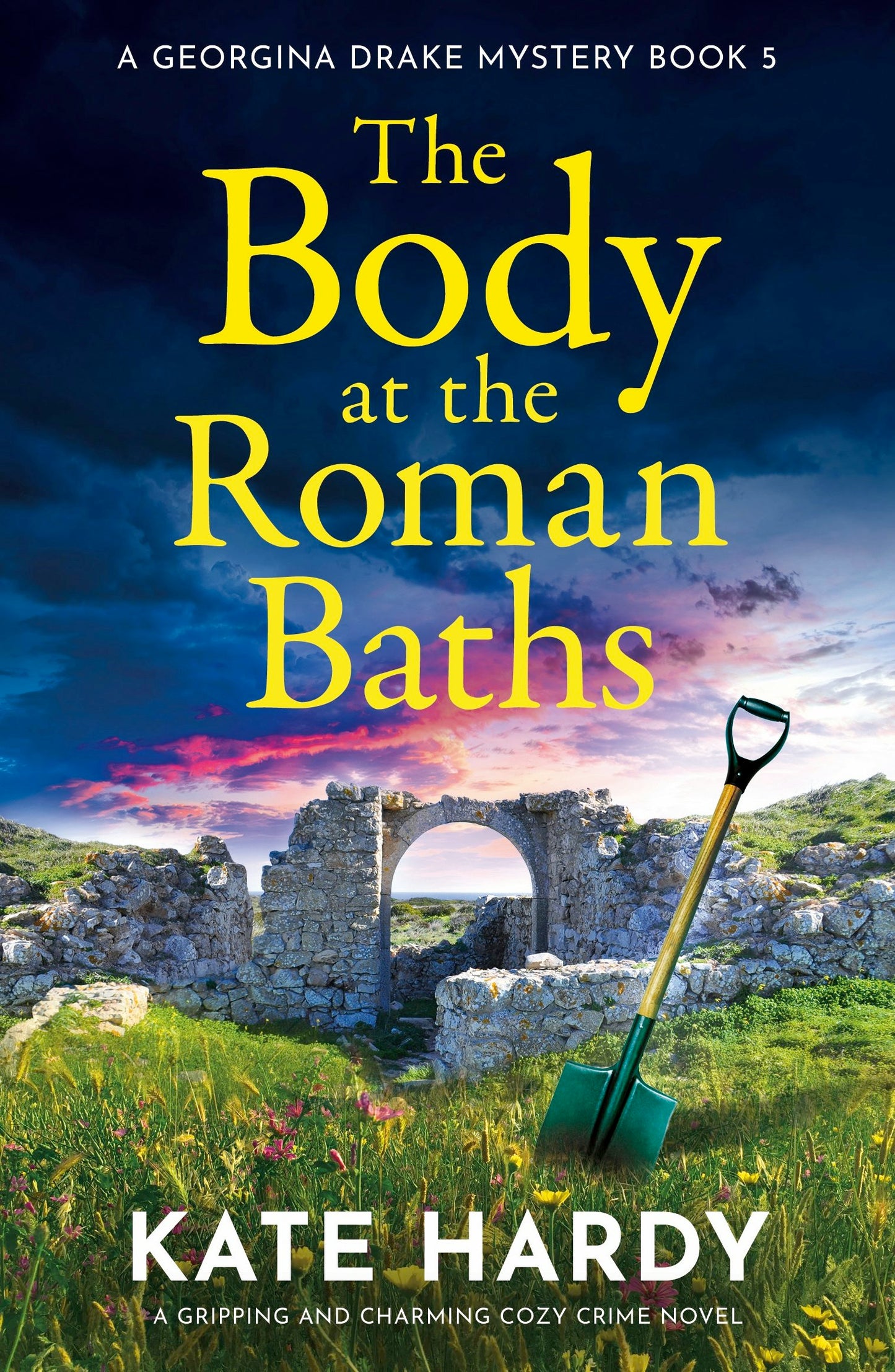 Book cover image for The Body at the Roman Baths ISBN: 9781805087540